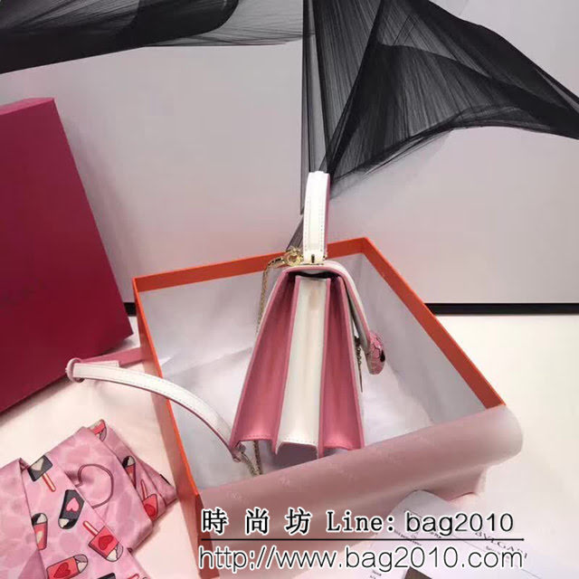 BVLGARI寶格麗 專櫃最新七夕限量款 雪糕吊墜 風琴包 可手提單肩斜挎 B286999 FYD1054